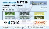 Современная авиация России: МиГ-29; СМТ; КУБ (аква)