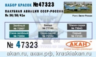 Палубная авиация СССР - России: Як 36/38/41м (аква)